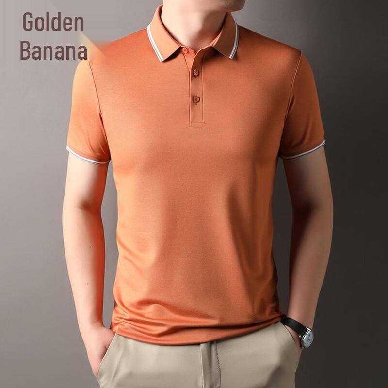 Men s Casual Business Polo Shirt M