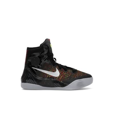 Kobe 9 Elite Protro GS Black Metallic Silver Bright Crimson Volt HJ9446-001