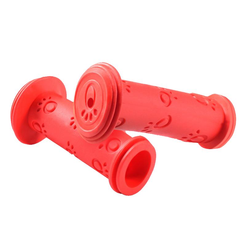 

1 пара гумового чохла для ручки велосипедного гальма для дитячого велосипедного керма, захисного чохла, протиковзкого велосипедного захисного спорядження червоний