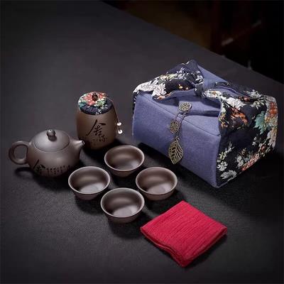 Bolsa de Tela para Juego de Té de Algodón y Lino Bolsa de Almacenamiento para Tetera y Tazas de Té Bolso Tote Portátil para Viajes al Aire Libre Organizador Accesorios para Ceremonia del Té Zen