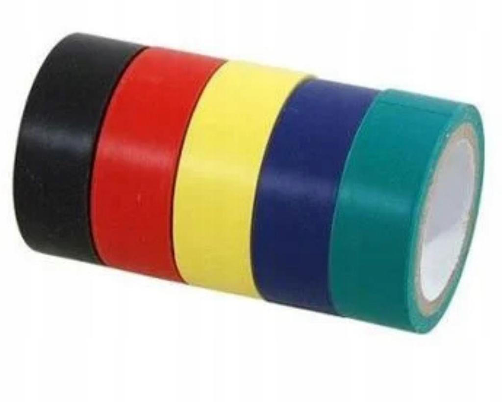 Taśma Izolacyjna Kabli Pcv Izolacja 19Mm X 8M 10Szt