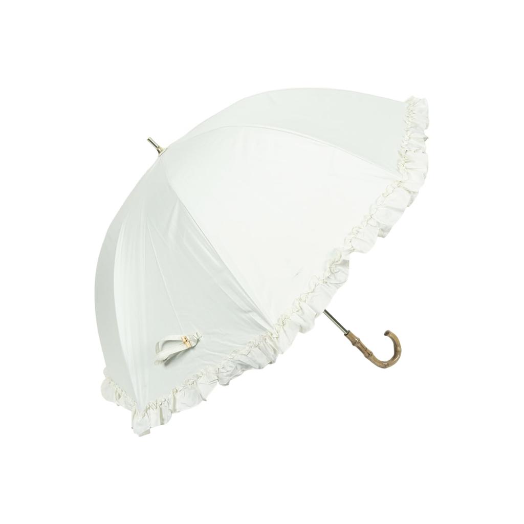 Kamio Japan SWEETIE FACTORY PT Full Blackout Deep Long Umbrella OW 204589 55/Frill - Women's