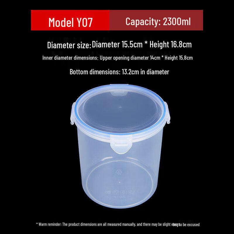 Plastic Round Food Storage Container