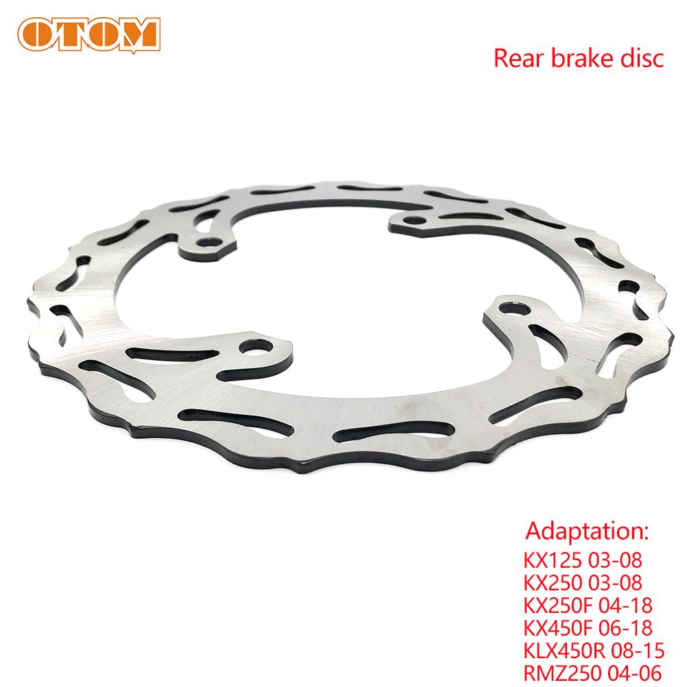 Motorcycle Accessories Front Rear Brake Disc Brake Rotor 250MM 240MM For KAWASAKI KX125 KX250 KX250F KX450F KLX450 SUZUKI RMZ250
