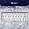 LOFREE 1% Transparent Mist Dual-Mode Wireless Mechanical Keyboard