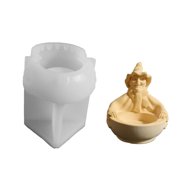 Reusable Silicone Skull Candle Mold Home Decorating Crafting Tool Silicone Texture for Halloween Party Supplies