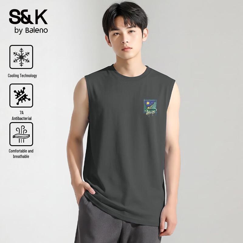 Baleno Men s S&K Series Cool-Feel Sleeveless Tank Top 3XL