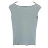 FOXEY No Sleeve Cut 38 Blue X Gray Women Used