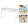 Multifunction Bathroom Tray Dish Spice Storage Rack,Bowl Cup Bottle Holder Rack,Cosmetic