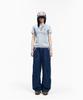 AAKAM Knee Pin-Tuck Ethnic Sweatpants (Navy)