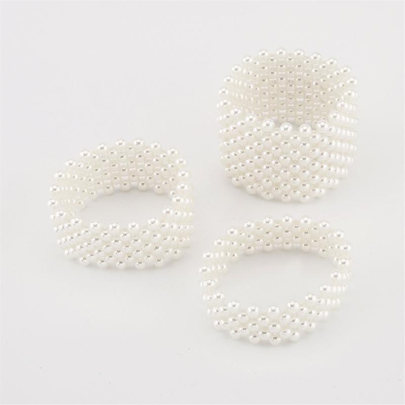 Faux Pearls Accessory Multipurpose Wear Resists Tarnish Cuff Bracelet Elegant Work and Party Wear Wristchain