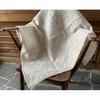 Vivienne (Vivienne) Botany Lace Series Tablecloth, 90x90cm, Ivory, Lace Embroidered Table Center/Table Runner, WK5221N1