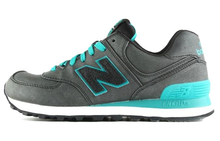574 Wmns New Balance Precious Metals - Charcoal Teal Women s WL574MBK 37.5