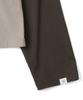 THE COLDEST MOMENT Tcm Mini Logo Raglan Long Sleeve (Taupe/Brown)