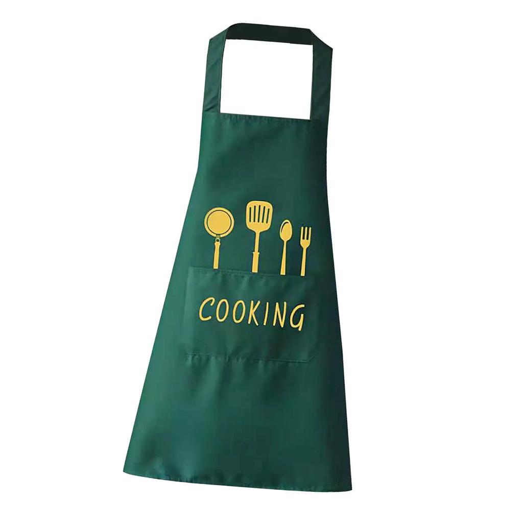 Waterproof Apron Cooking Apron Adjustable Bib Oil-Proof with Pockets Chef Apron for Grilling Baking Husband Wife Gifts Dad Gifts