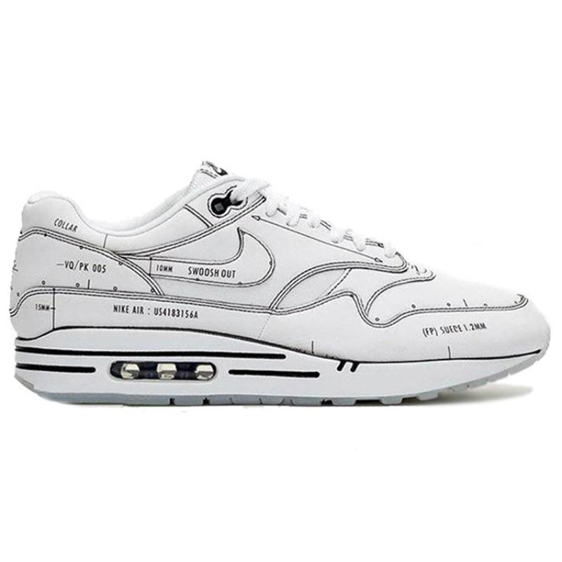 Nike Air Max 1 Tinker Schematic Sneakers Casual Shoes CJ4286-100