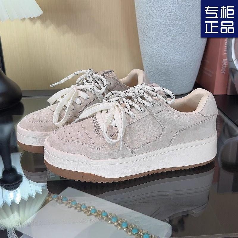 

Retro German training shoes little white shoes 2025 spring new heightening thick baseplate shoes women s versatile fashion casual sports shoes 40