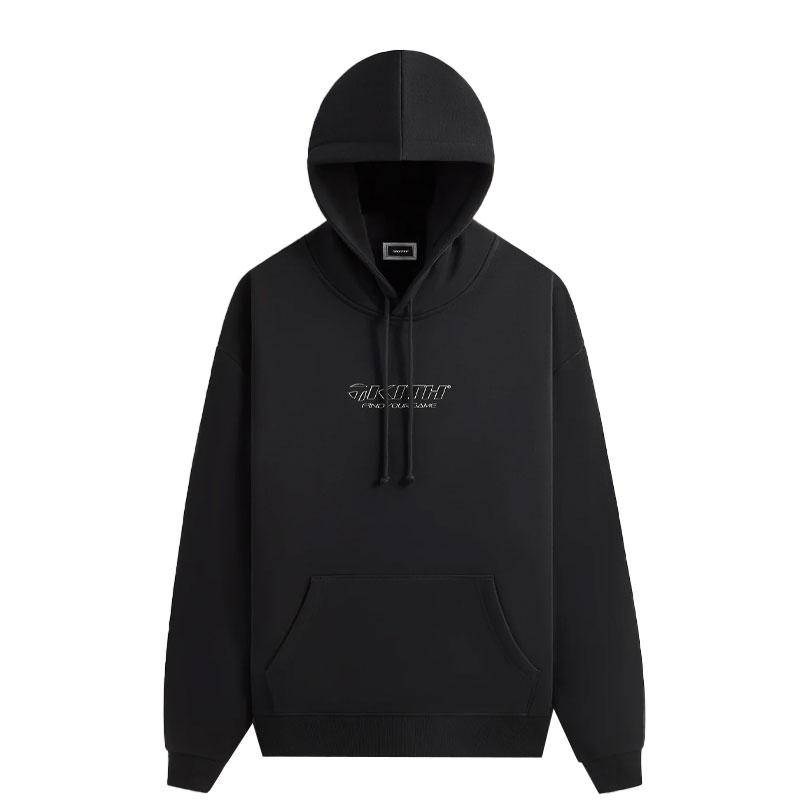 Kith For TaylorMade Find Your Game Nelson Hoodie Black Unisex Tops KHM032322-001
