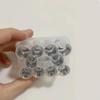 Dustproof Skincare Ampoule Organizer 1Pcs Plastic BA3 Storage Case Fit 3ml 2-10 Serum Vials for Daily Use Travel