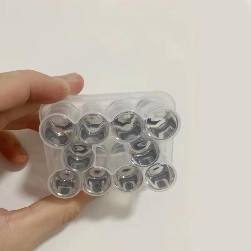 Dustproof Skincare Ampoule Organizer 1Pcs Plastic BA3 Storage Case Fit 3ml 2-10 Serum Vials for Daily Use Travel