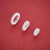 S925 Sterling Silver Zircon Spacer Beads for DIY Jewelry Making