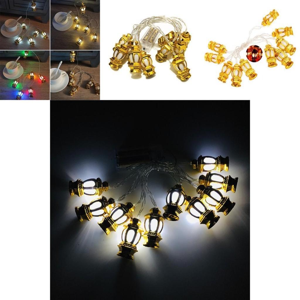 Stunning Eid Mubarak Lantern Led Fairy String Light Hanging Decor For Ramadan