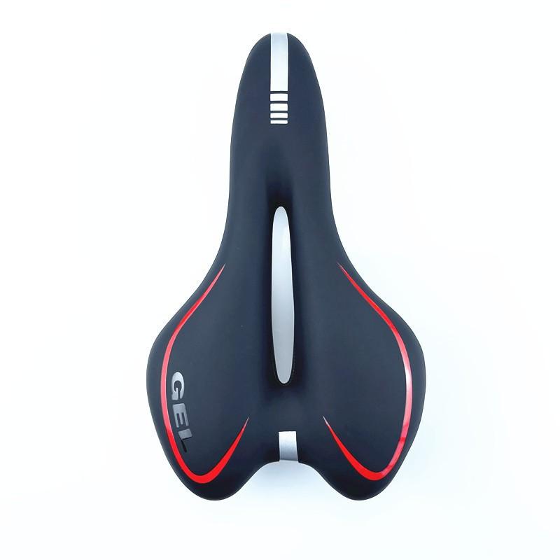 Mountain Bike Saddle Cushion Soft Silicone Sponge Bicycle Seat Cycling