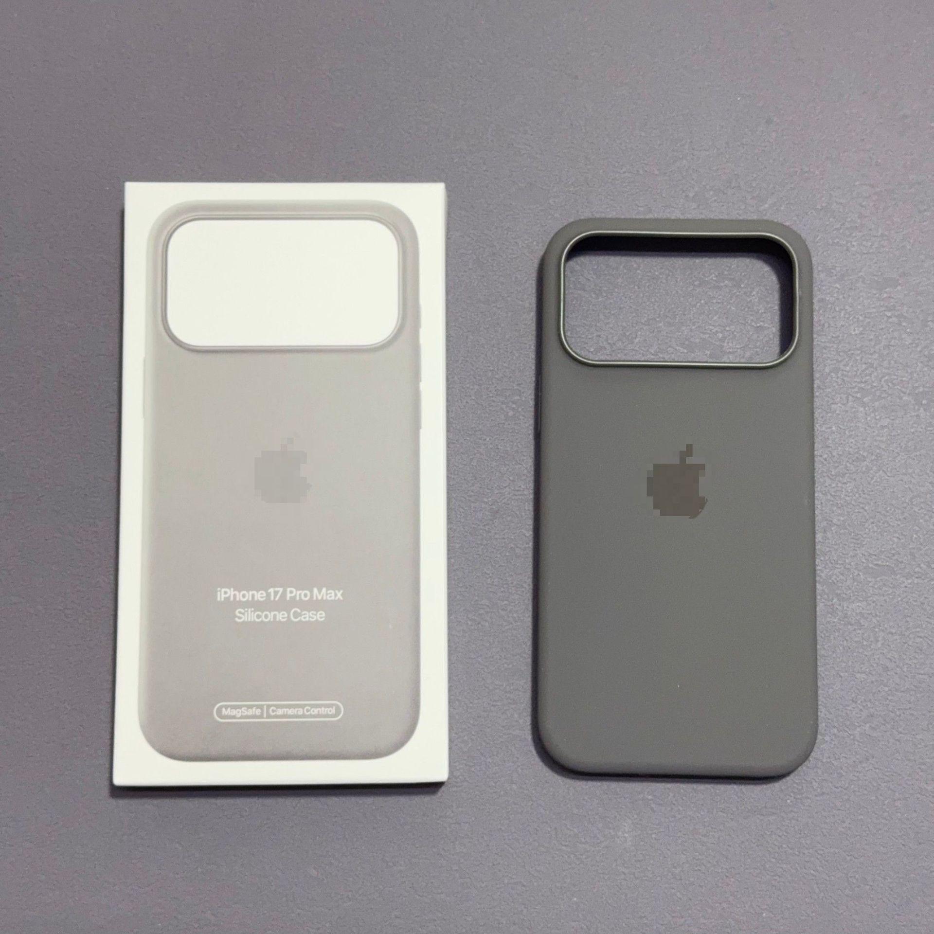 iPhone 17 Pro Max Liquid Silicone Magnetic Animation Full Coverage Protective Case 17