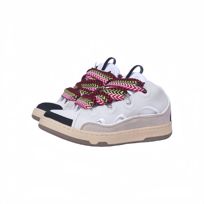 Unisex Retro Classic White Sneakers: Non-slip Outdoor Casual Shoes, Sizes 35-46