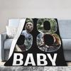 Rapper Young Boy Never Broke Again MASA Tour 2025 Throw Blanket for Couch  Soft Cozy Plush Blanket Bedspreads for All Seasons