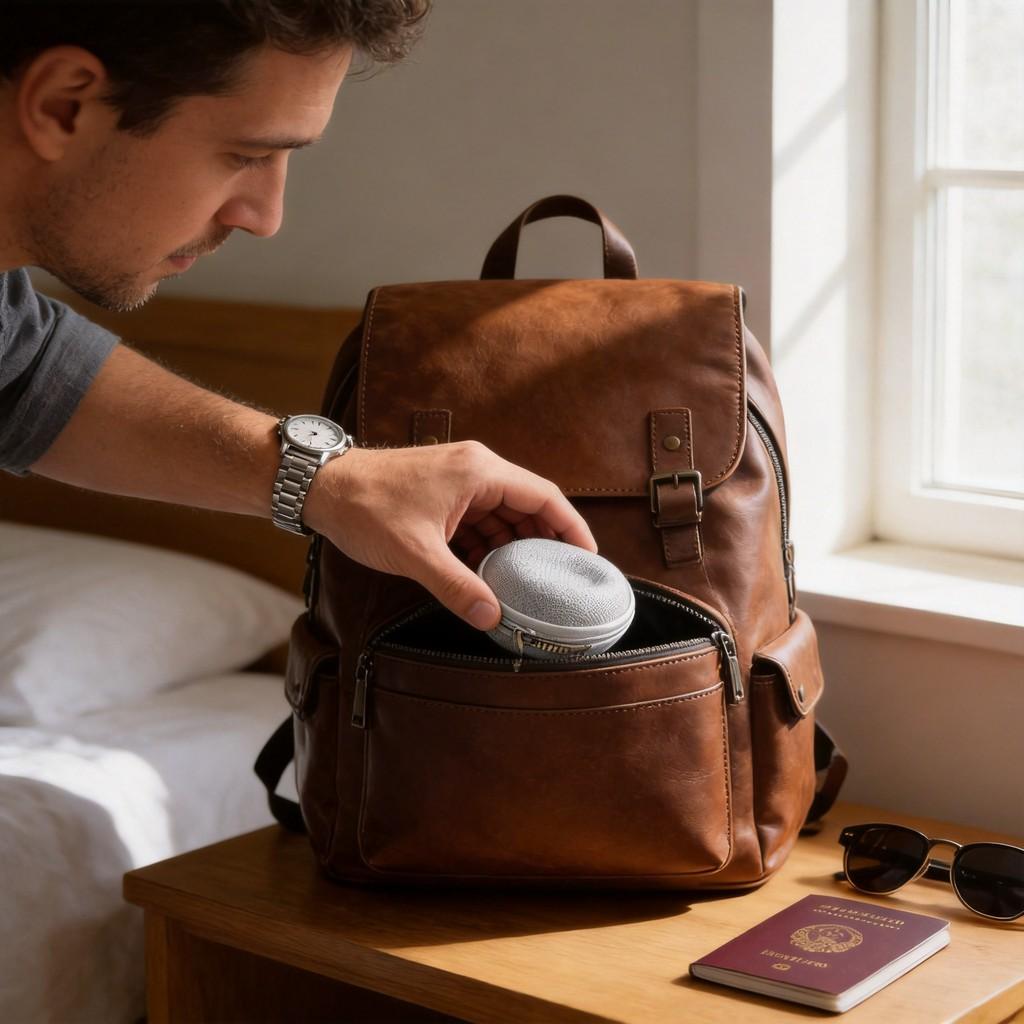 Leather Watch Storage Box With Lid For Travel And Home Use