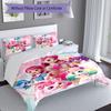 3pcs Catch! Teenieping2 Pattern Bedding Set Duvet Cover Set Includes Duvet Cover &pillowcases, Perfect All Season Bedroom Decoration & Gift