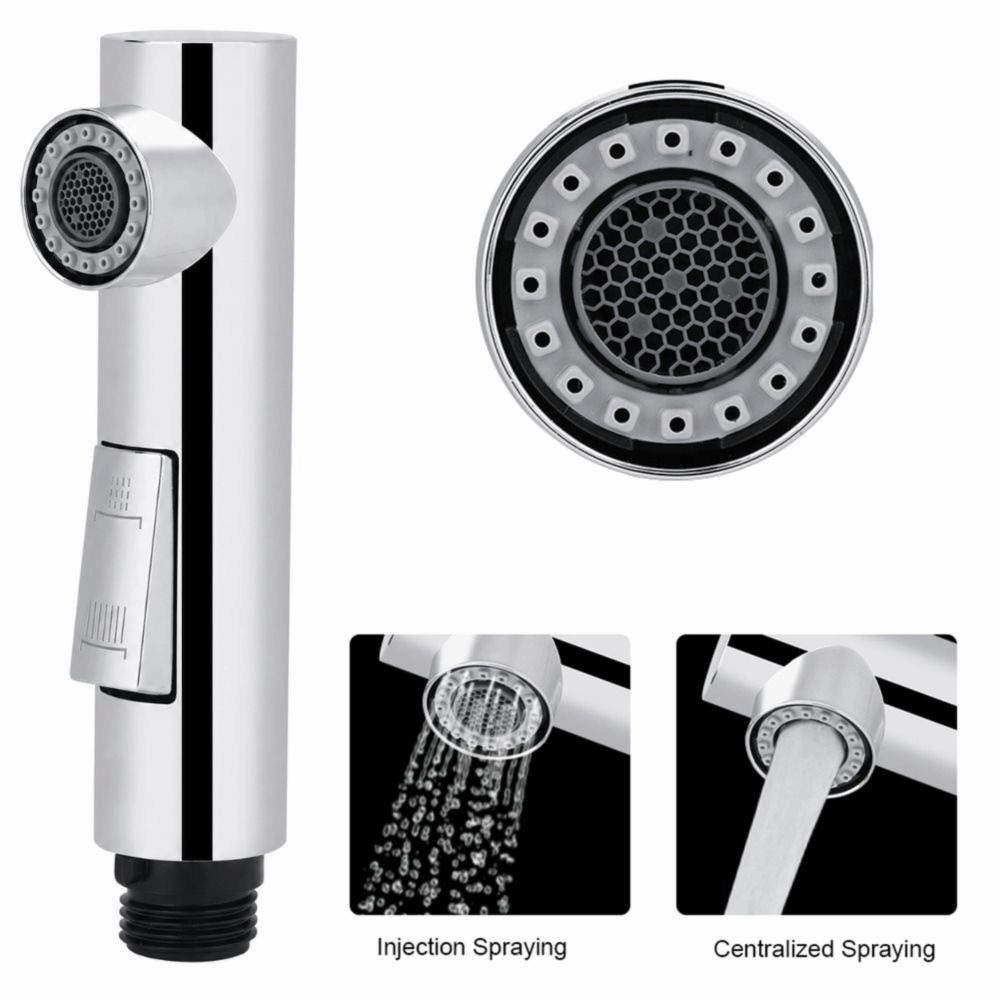 G1/2 Male Thread Faucet Sprayer Pull Out Sink Sprayer Head Durable Kitchen Faucet Head Kitchen Use