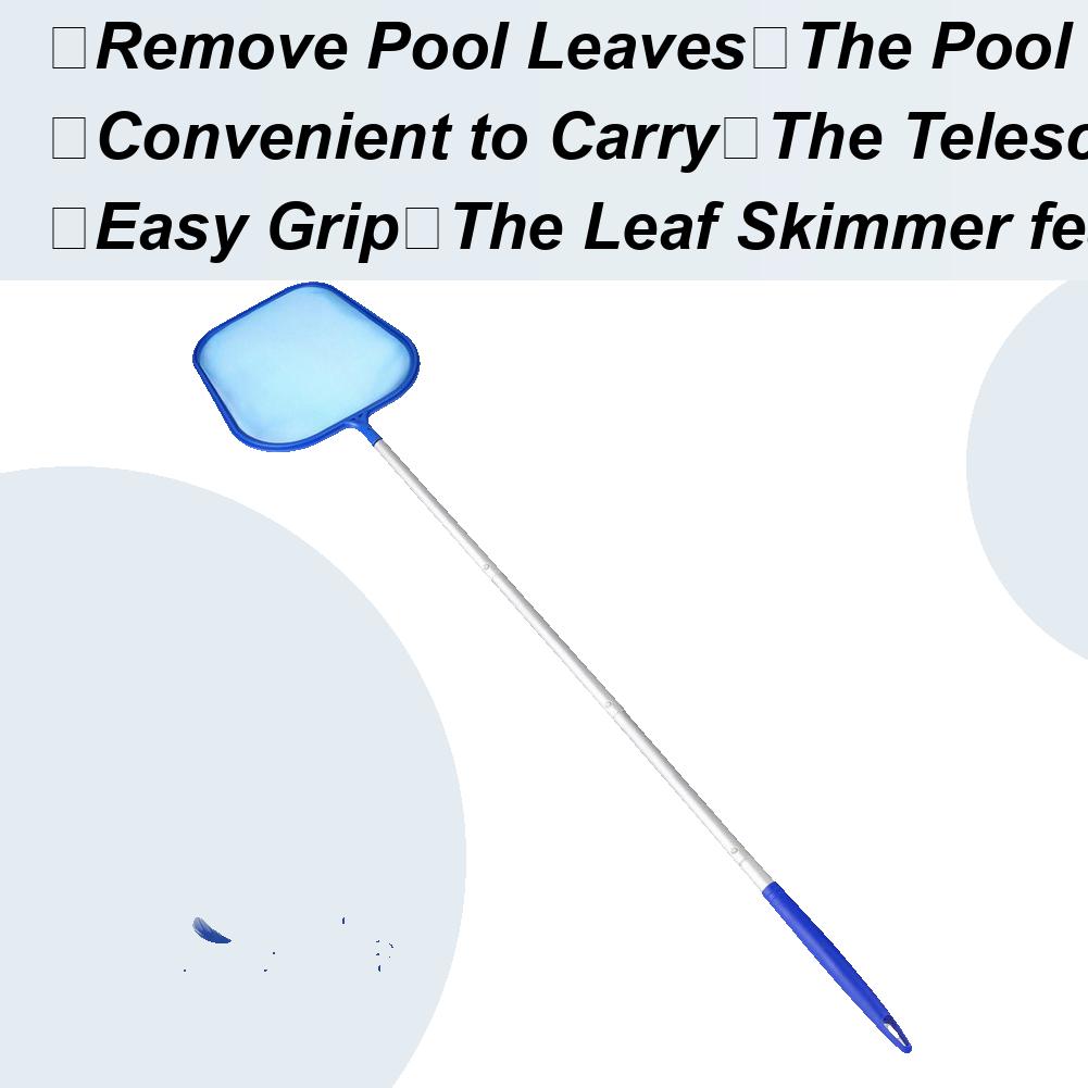 

New Swimming Pool Fishing Net Pool Pond Spa Leaf Trash Net Pool Fine Mesh Leaf Skimmers Rake Net For Removing Debris China Mainland