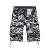 2026 Mens Casual Loose Camouflage Cargo Shorts Washed Mulit Pocket Design Shorts Summer Outdoors Hiking & Camping Fashion Pants