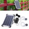 Solar Powered Pond Oxygenator 5W Oxygen Pump for Fish Tank Aquarium Featuring Adjustable Solar Panel and Maintenance