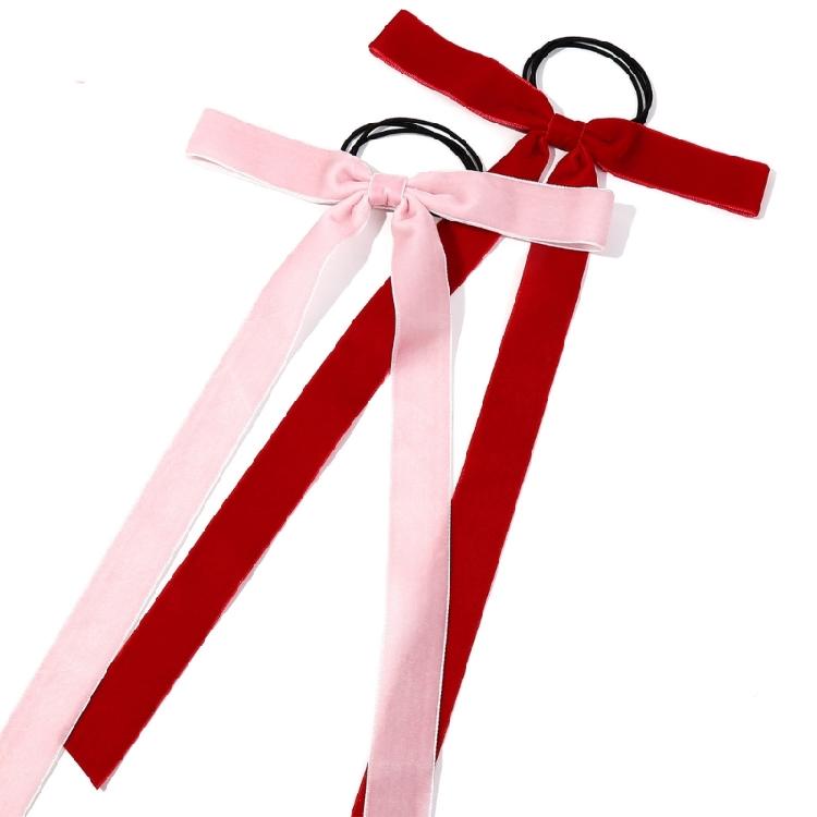 Fashionabale Hair Scrunchie Hiarpieces Hair Bows with Long Tails Hair Tie Stylish Hair Accessories for Women and Girls