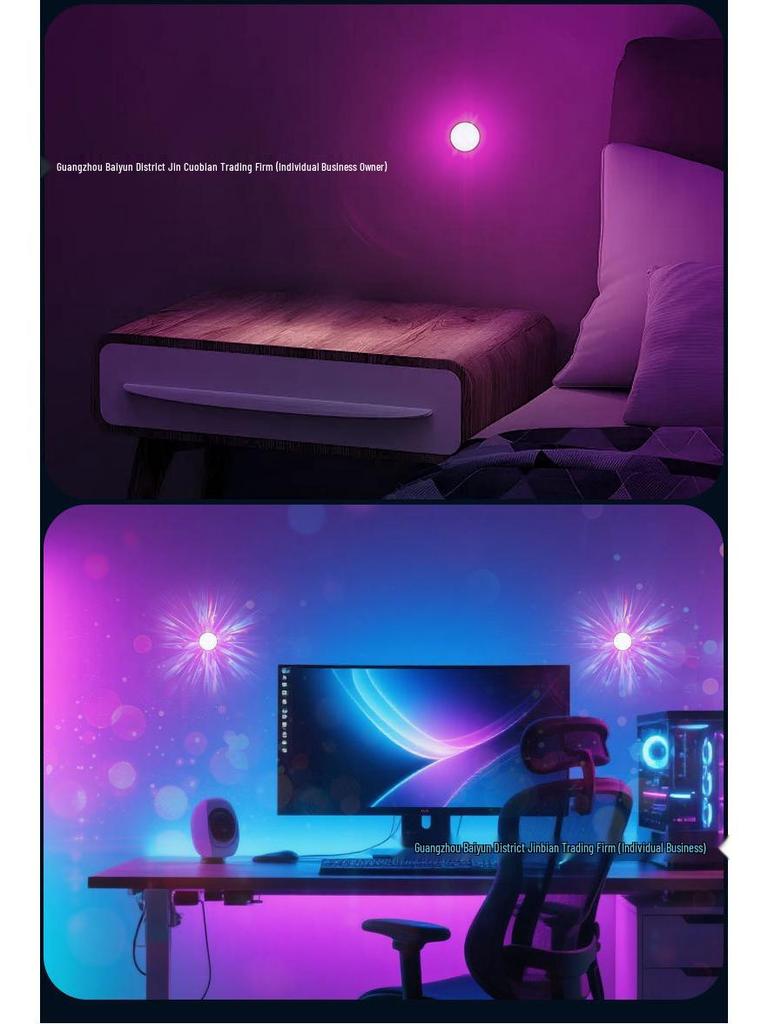 Car USB LED Starlight Interior Atmosphere Light with Remote Control
