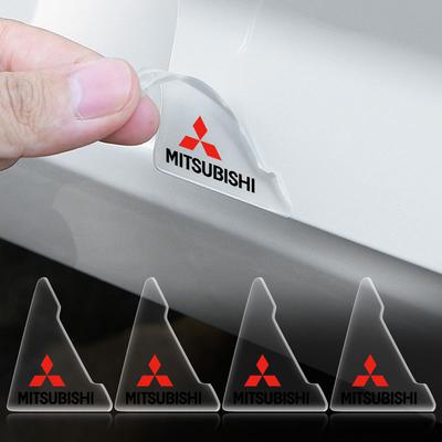 Autotür-Eckabdeckung Kratzschutz 3D-Plaketten-Aufkleber für Pajero Outlander XL Montero Lancer Triton Galant