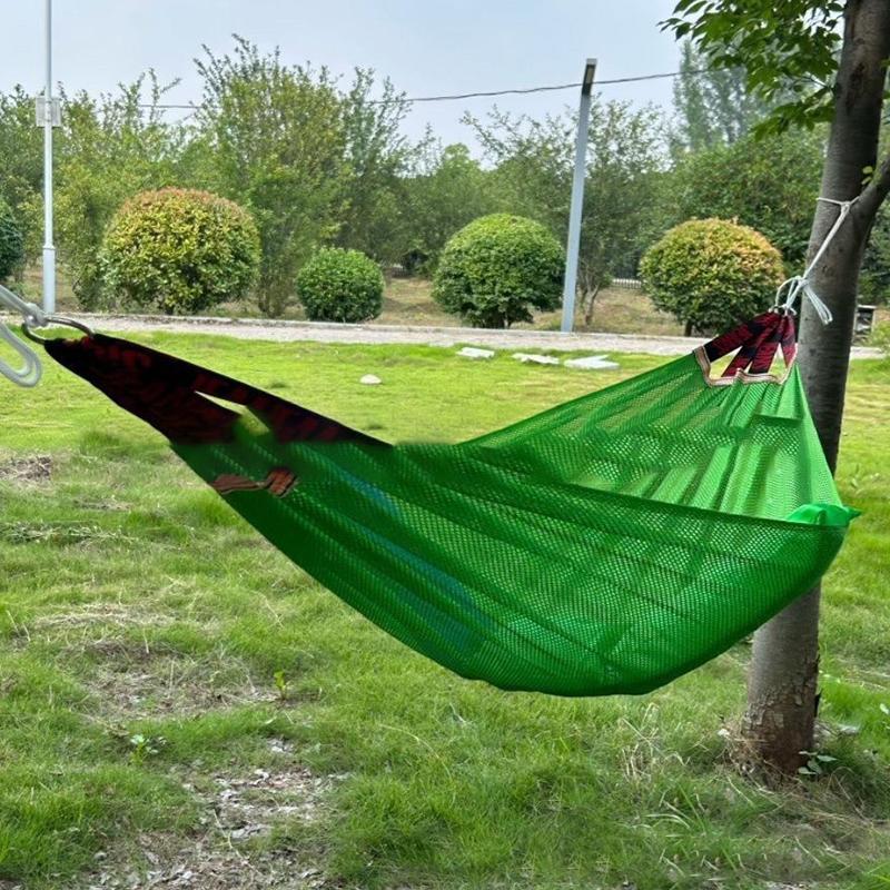 Travel Portable Folding Hammock Garden Terrace Balcony Hanging Hammock Camping Survival Hunting Rest Nets