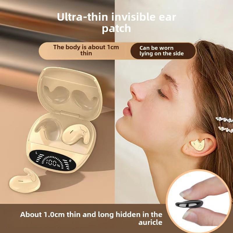 MD528 Ultra-Thin TWS Bluetooth Sleep Headset - Wireless, Dual-Ear, Hot-Selling Model