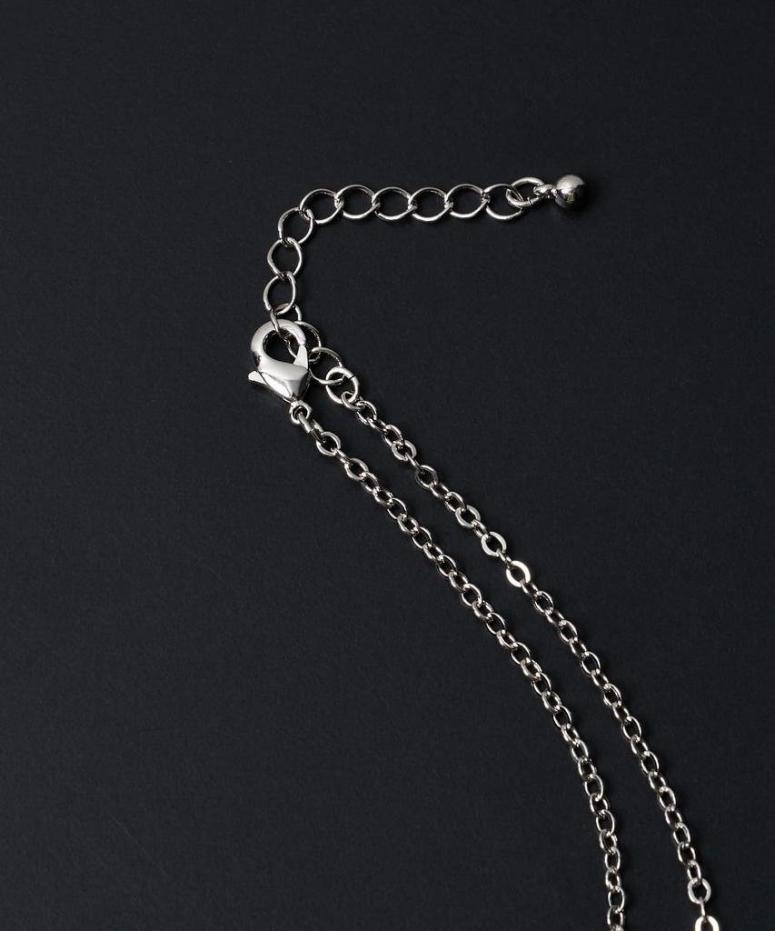 WEGO Necklace with 3D Korean Perfect for Everyday and Size Pattern 1 3-Strand Motif, Style, Silver, Gift, Wear, Spring, Summer, Autumn, Winter, Men's,