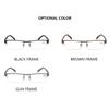 Metal Frame Men Reading Glasses Vintage Business Hyperopia Eyewear Male Reading EyeGlasses +1.25 1.75 2.75 3.75 5.0 6.0