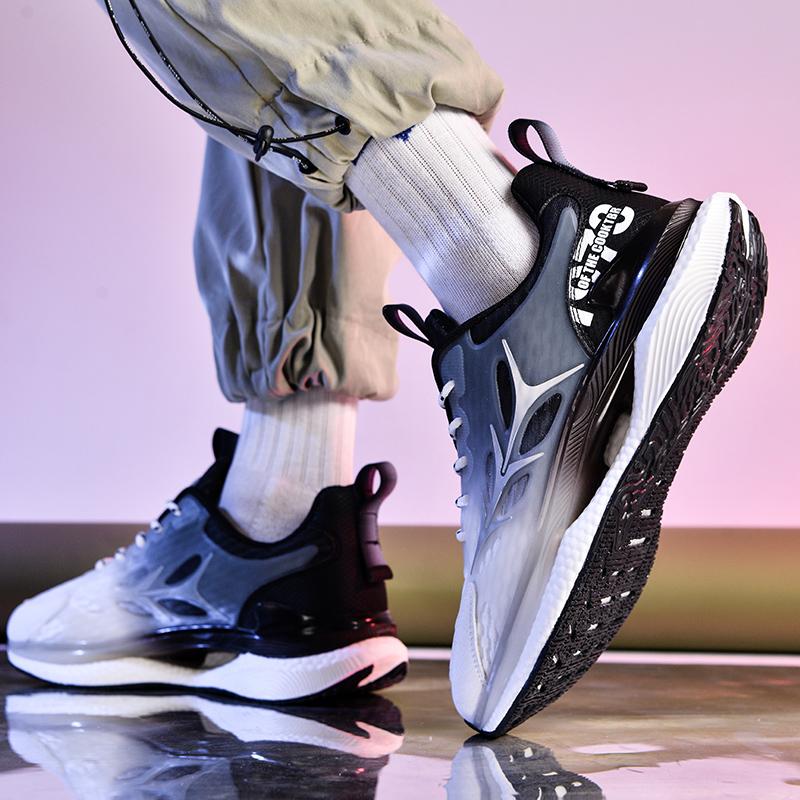 Popcorn Herbst und Winter Neue lässige Sport-Laufschuhe Studenten Stoßdämpfung Lauf-Trendschuhe