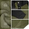 New Men's Long-Sleeved Stand-Up Collar Outdoor Sweatshirt Corduroy Button-Front Casual Sports Henley Top