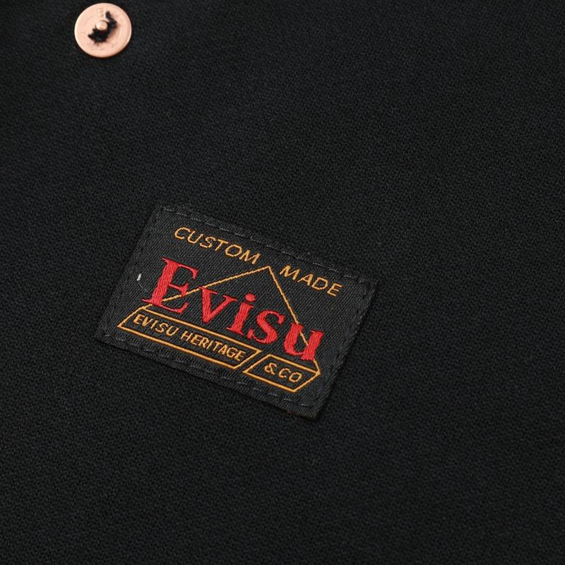 Evisu Pantaloncini Uomo Gamba Dritta con Logo Ricamato e Fantasia Animale 2ESHTM3ST563XXCT