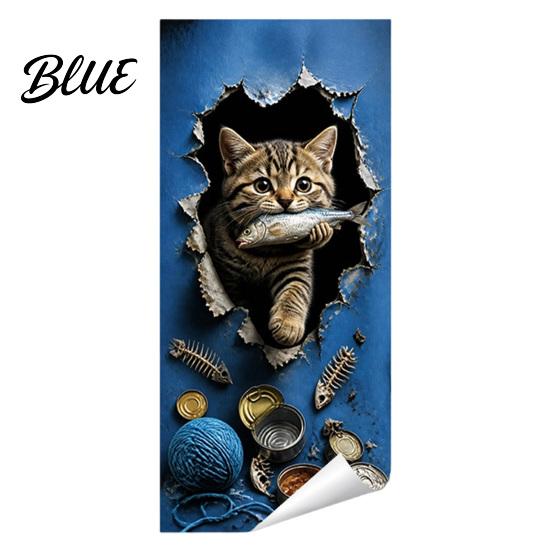 Outdoor Garbage Bin Stickers Fun Animal Trash Can Stickers, Self‑Adhesive Decals for Waterproof Adhesive Labels Can, Mailbox Storage Box Yard