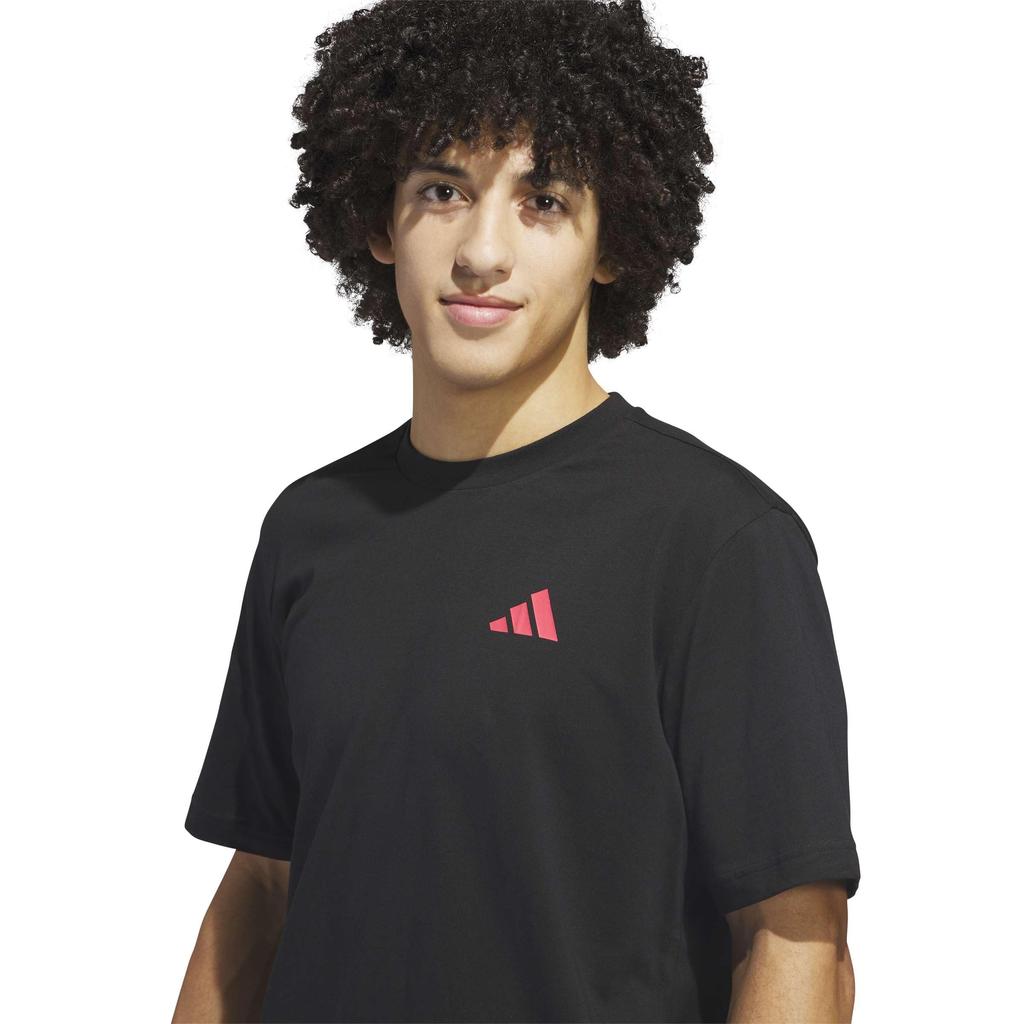 EVRYDAY TRN DL095 Black 4L [Adidas] Short-Sleeve T-Shirt Men's (KC9242)