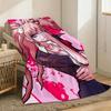 D-Danganronpa Anime Game Throw Lightweight 240g Flannel Blanket Soft Skin-friendly for Summer Cooling