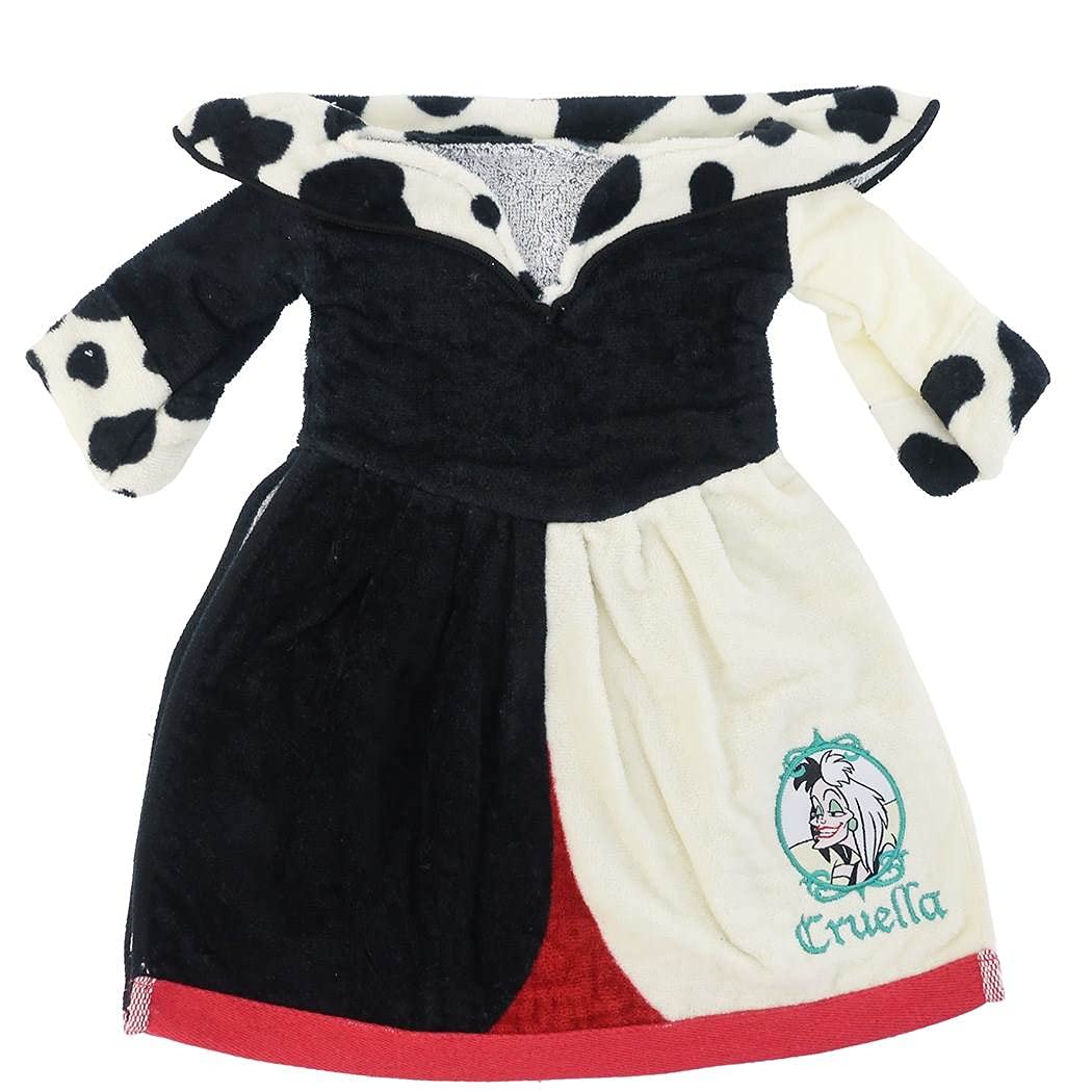 Полотенце-халат Marushin Disney Villains Элегантный узор 2006020900 Прибл. 34 x 37 см